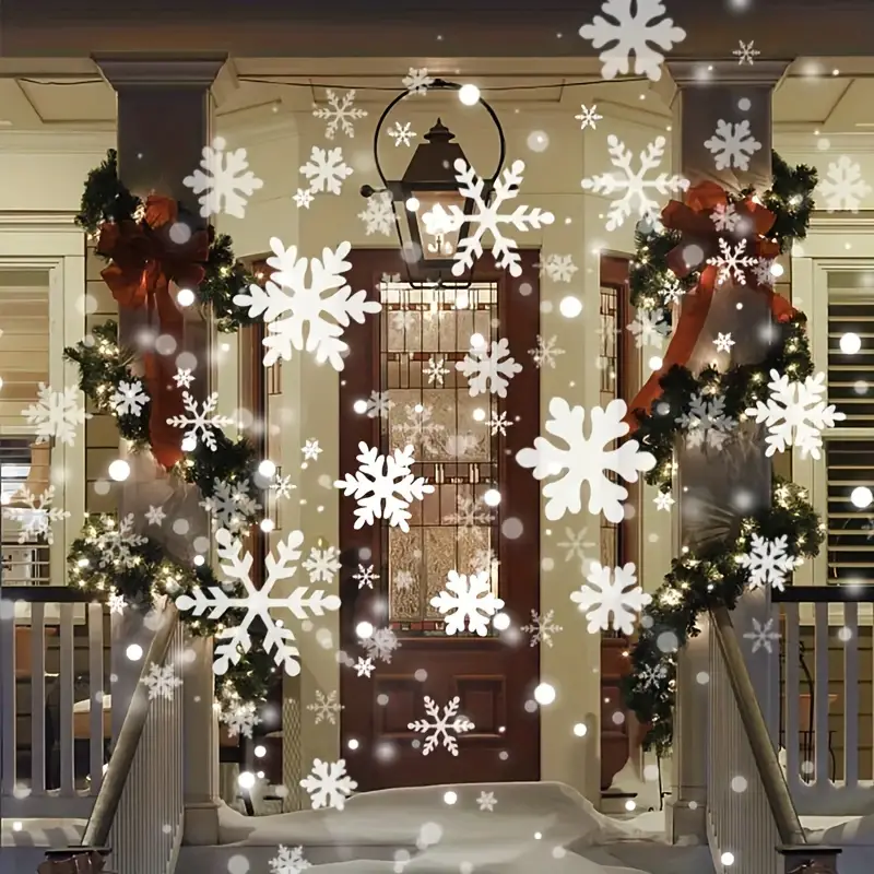 Magical Snowflake Christmas projector