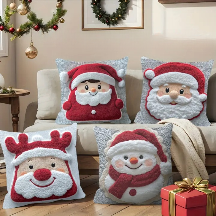 FrostHaven | Festive Cushion Cover Set