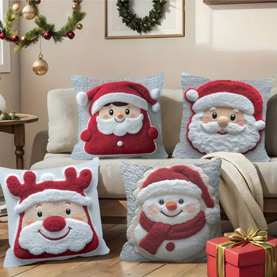 FrostHaven | Festive Cushion Cover Set