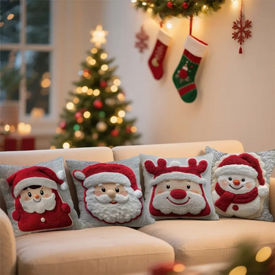 FrostHaven | Festive Cushion Cover Set