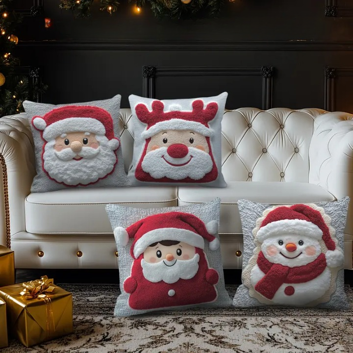 FrostHaven | Festive Cushion Cover Set