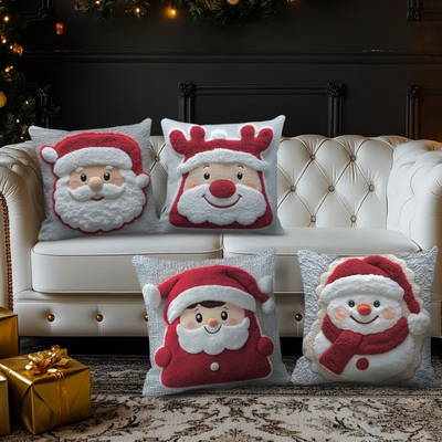 FrostHaven | Festive Cushion Cover Set