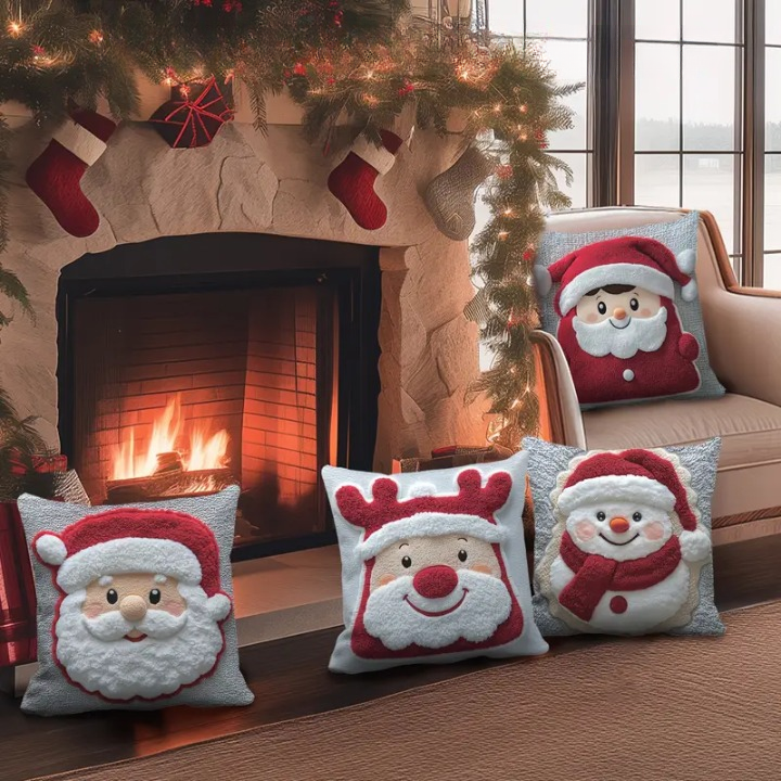 FrostHaven | Festive Cushion Cover Set