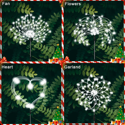 Spark | Set of 5 Solar Firework Garden Lights