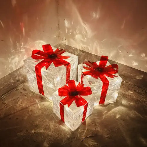 Luminara | 3-Piece Christmas Glow Box Set