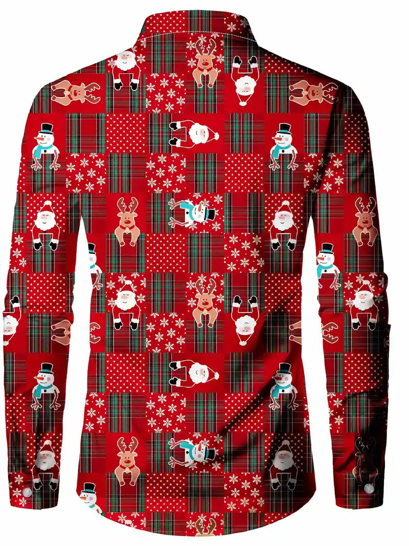 Jax | Festive All-Over Print Shirt