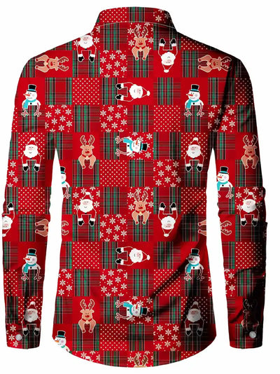 Jax | Festive All-Over Print Shirt
