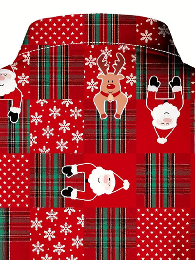 Jax | Festive All-Over Print Shirt