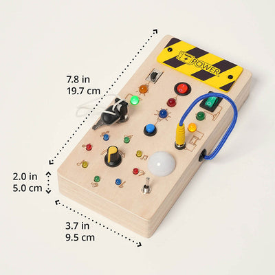Montessori Wooden Busy Board