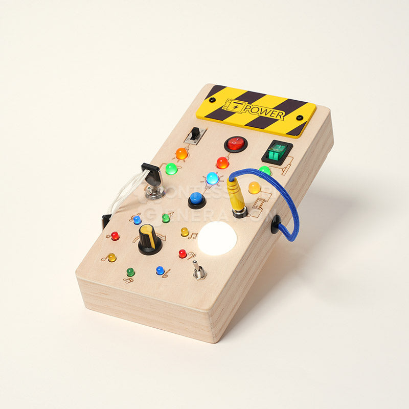 Montessori Wooden Busy Board