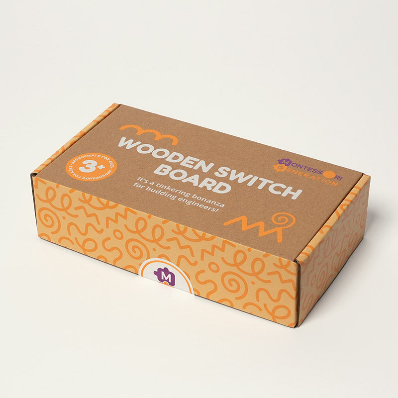 Montessori Wooden Busy Board